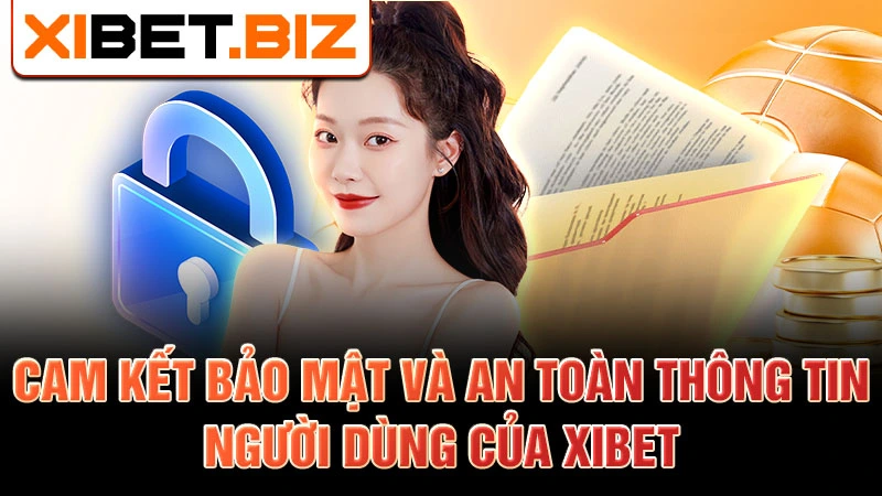 Cam kết bảo mật và an toàn thông tin người dùng của Xibet