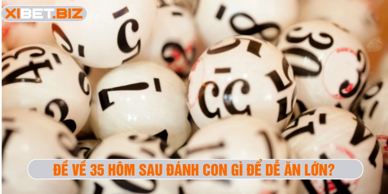 Đề về 35 hôm sau đánh con gì dể dễ ăn lớn